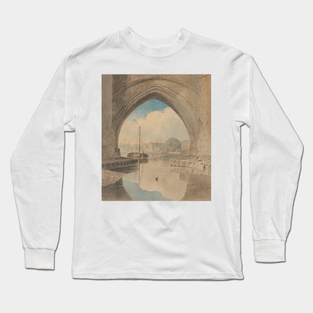 The Bridge by John Varley Long Sleeve T-Shirt by Classic Art Stall